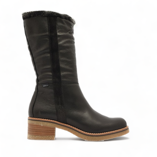 Baerchi High Leather Boot Black