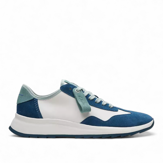 CLARKS DASHLITE LO - TEAL COMBI