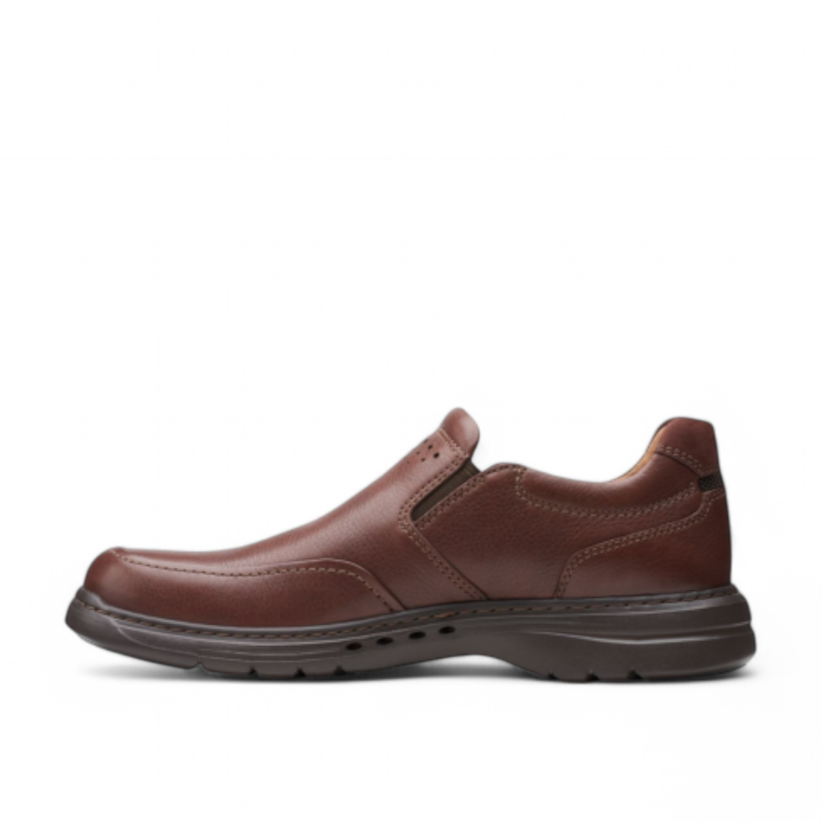 CLARKS UN BRAWLEY STEP BROWN