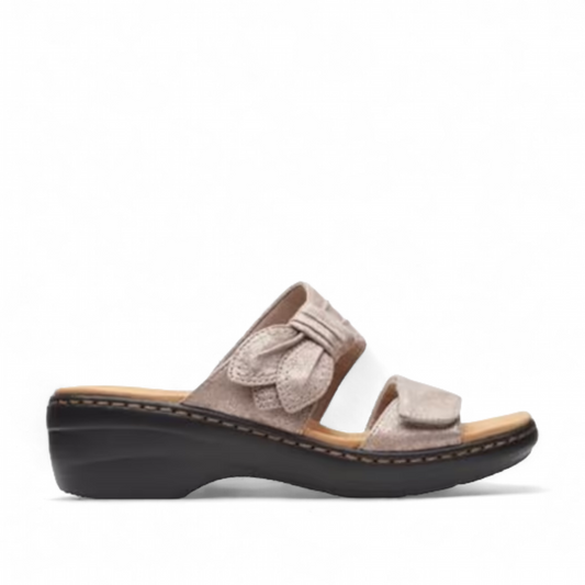 CLARKS MERLIAH CHARM - TAUPE METALLIC