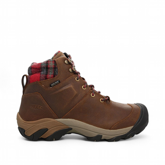 KEEN TARGHEE II WINTER BOOT WP - DARK EARTH/RED PLAID