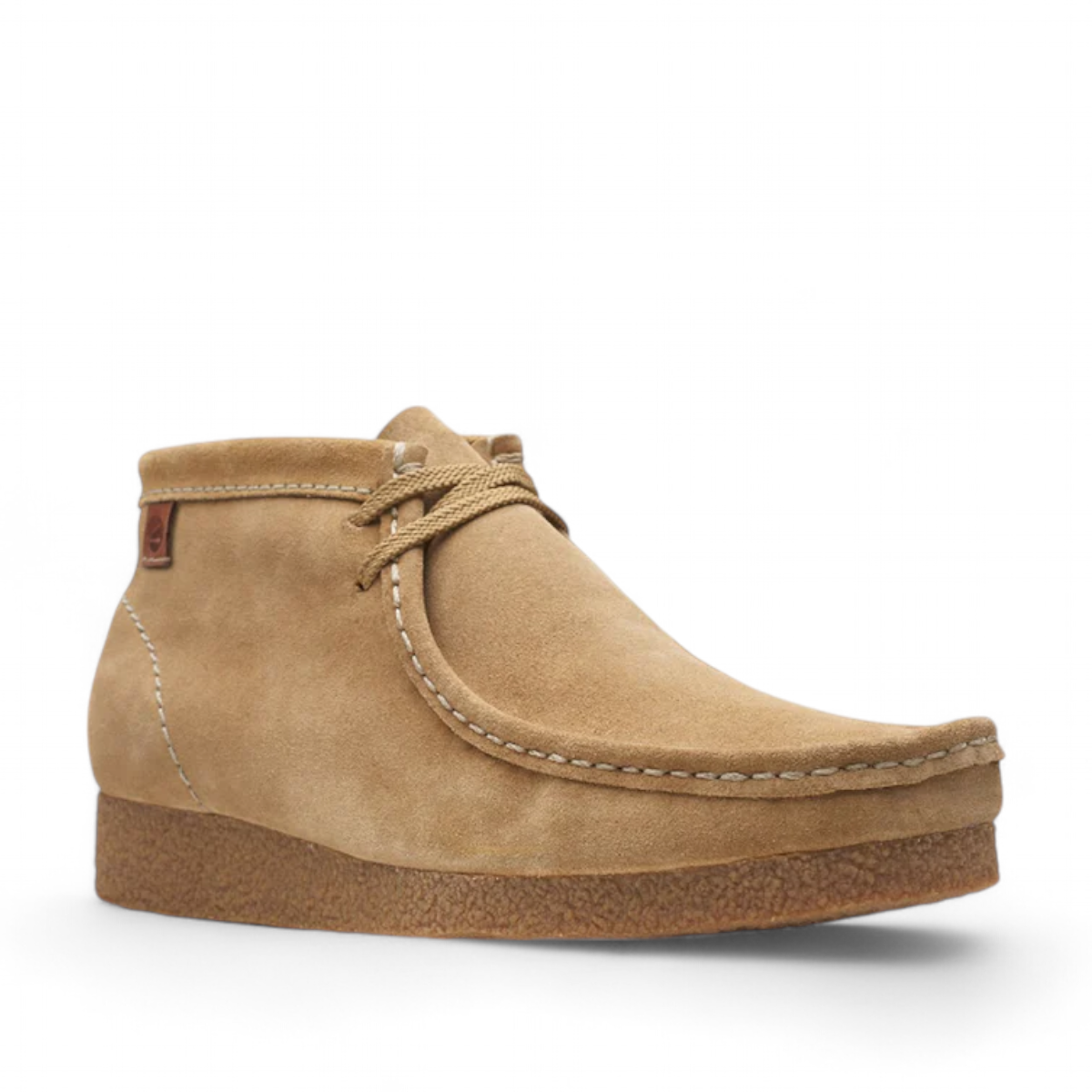 CLARKS SHACRE BOOTS - DARK SAND