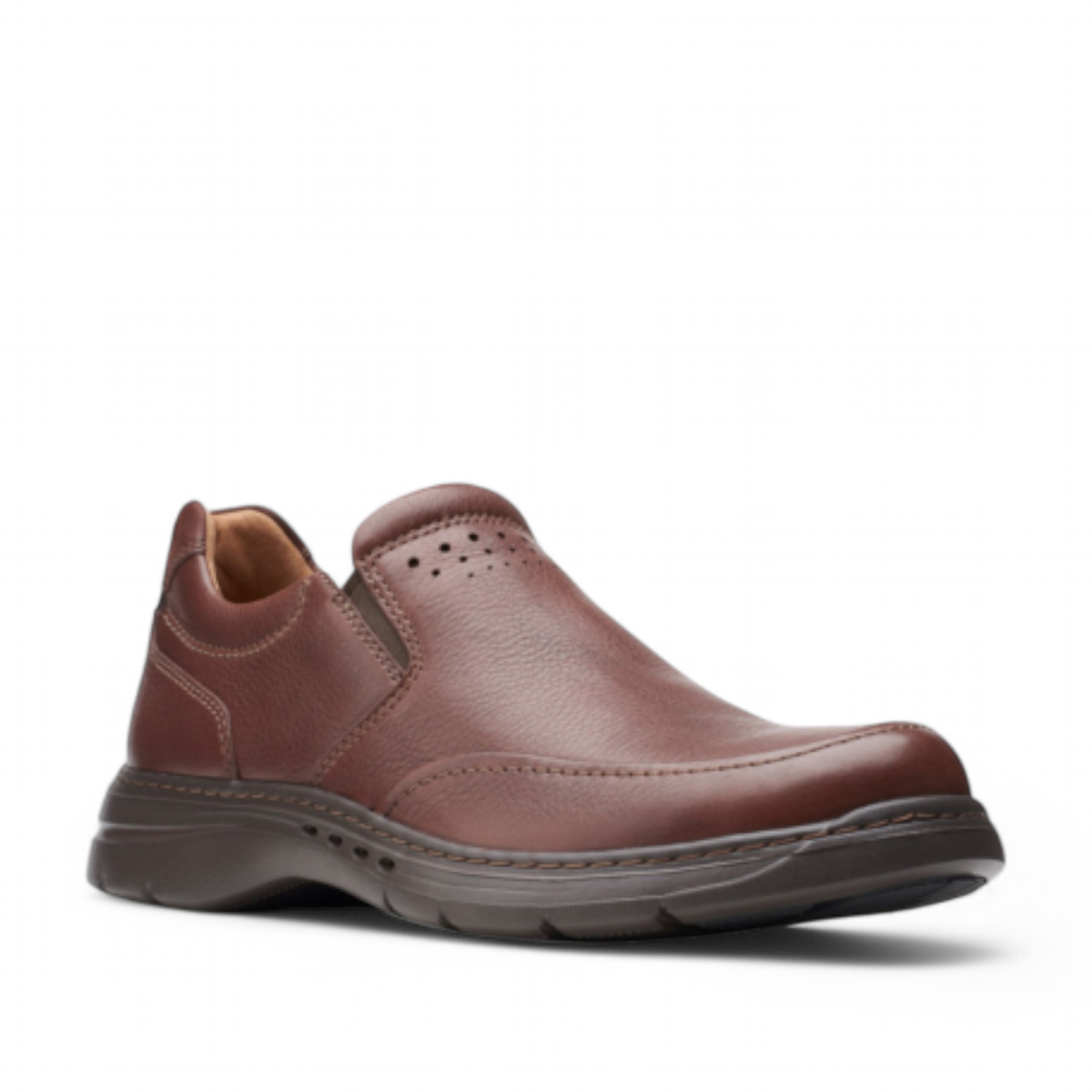 CLARKS UN BRAWLEY STEP BROWN