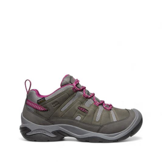 KEEN WOMEN'S CIRCADIA WATERPROOF - STEEL GREY/BOYSENBERRY