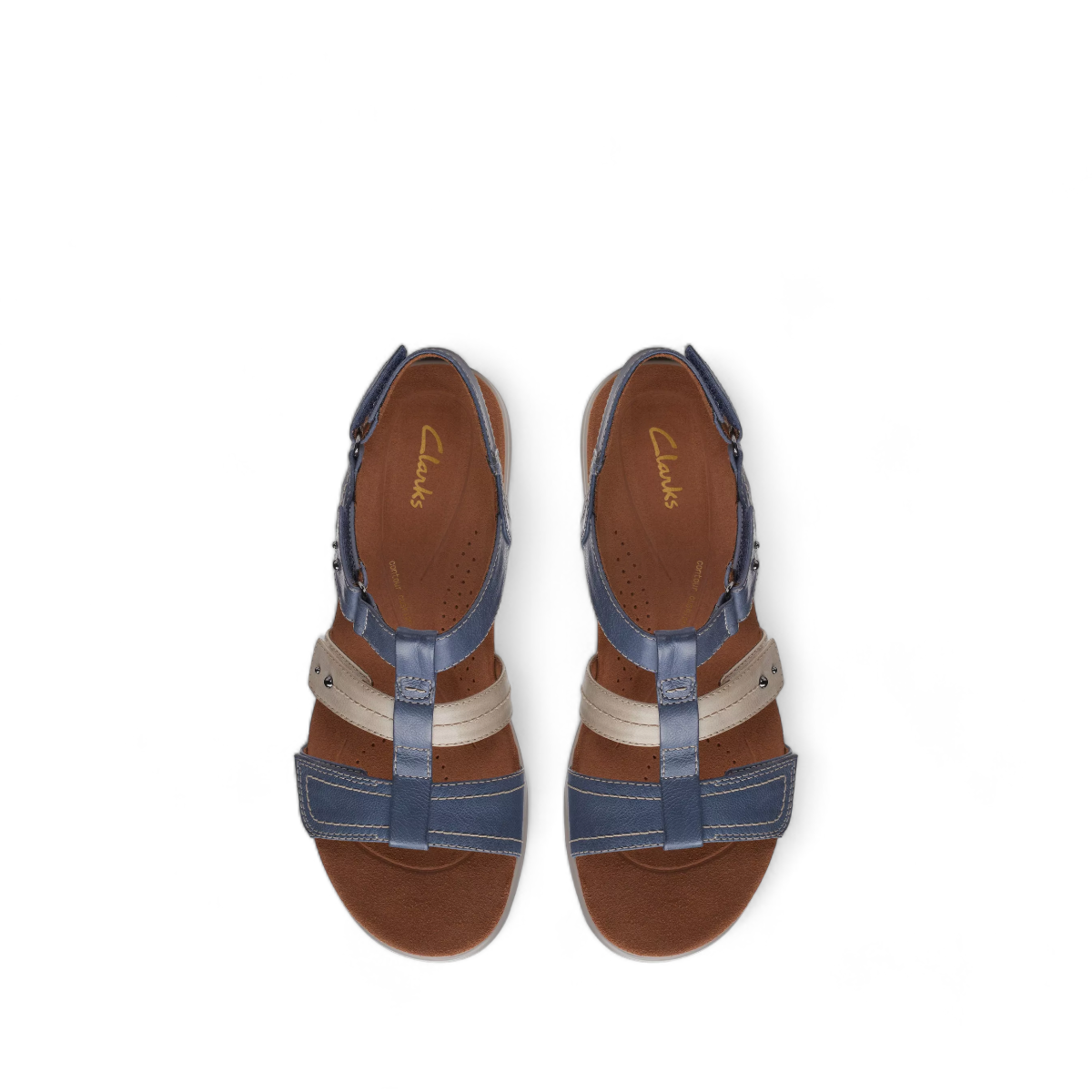 CLARKS KITLY STEP - DENIM COMBINATION