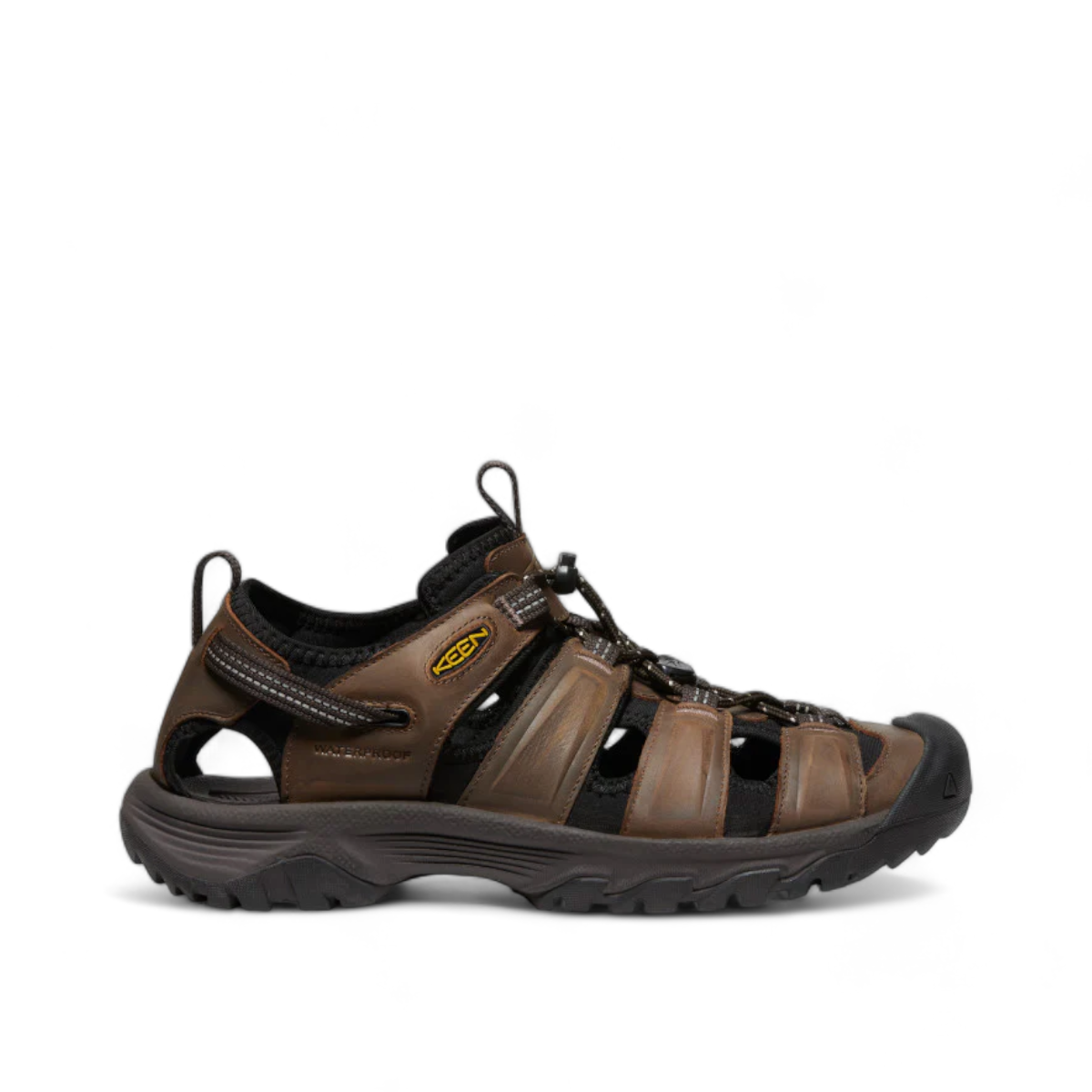 KEEN MEN'S TARGHEE III SANDAL - BISON/MULCH