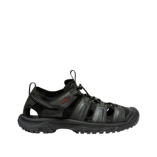 KEEN MEN'S TARGHEE III SANDAL - GRAY/ BLACK