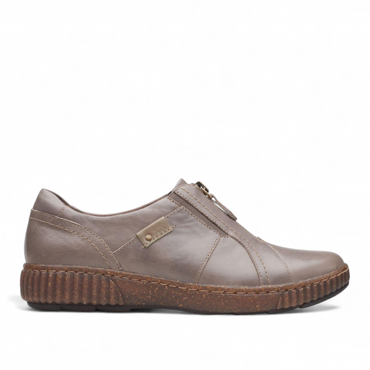 CLARKS MAGNOLIA ZIP - DARK TAUPE