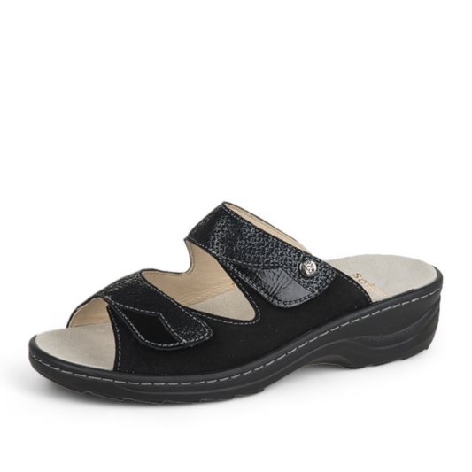 FIDELIO WOMAN'S HEDI SANDALS 234013 BLACK