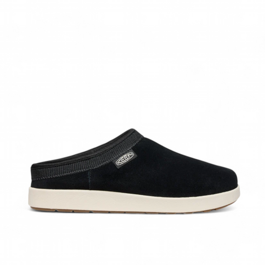 KEEN ELLE SUEDE MULE - BLACK/BIRCH